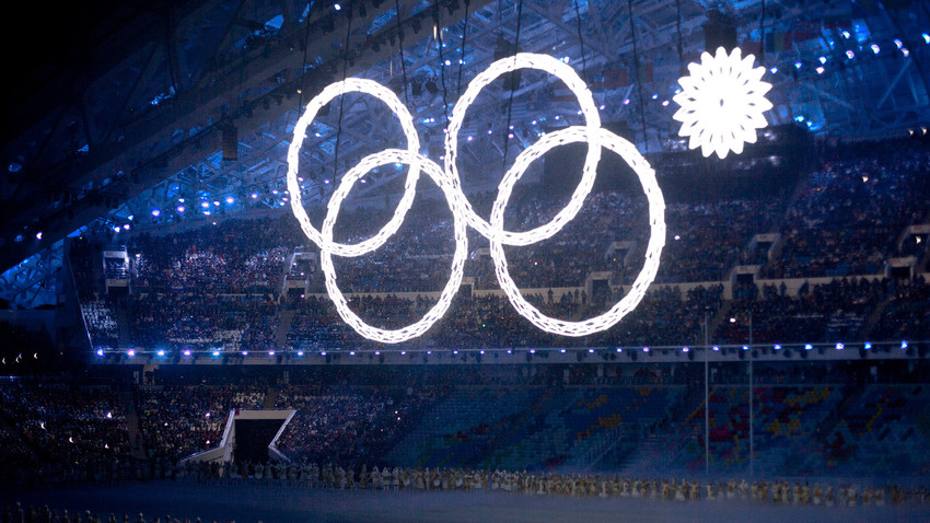 2014 Winter Olympics opening ceremony in Russia 