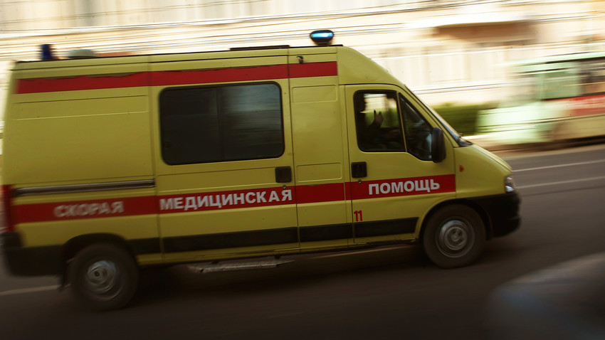 Doctors came to Sweden to take an injured Russian patient 