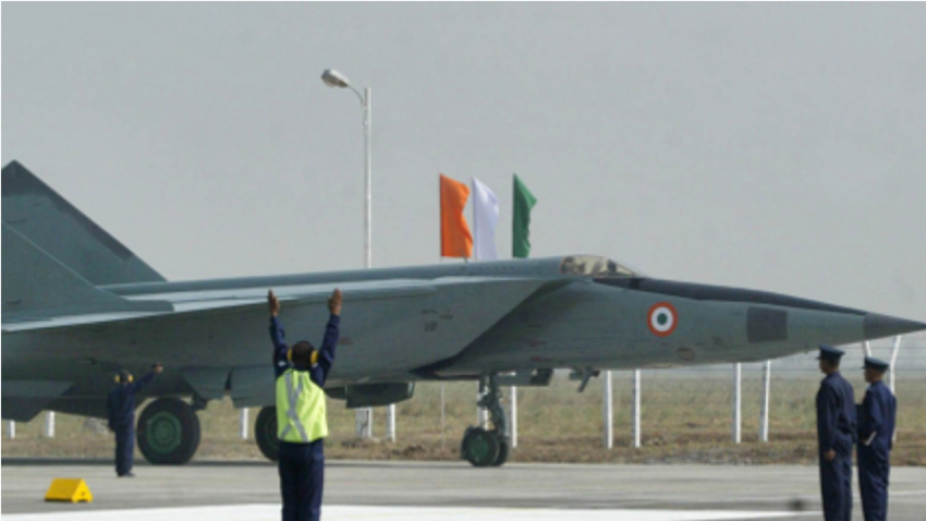 MiG-25 v sestavi indijskih zračnih sil. 