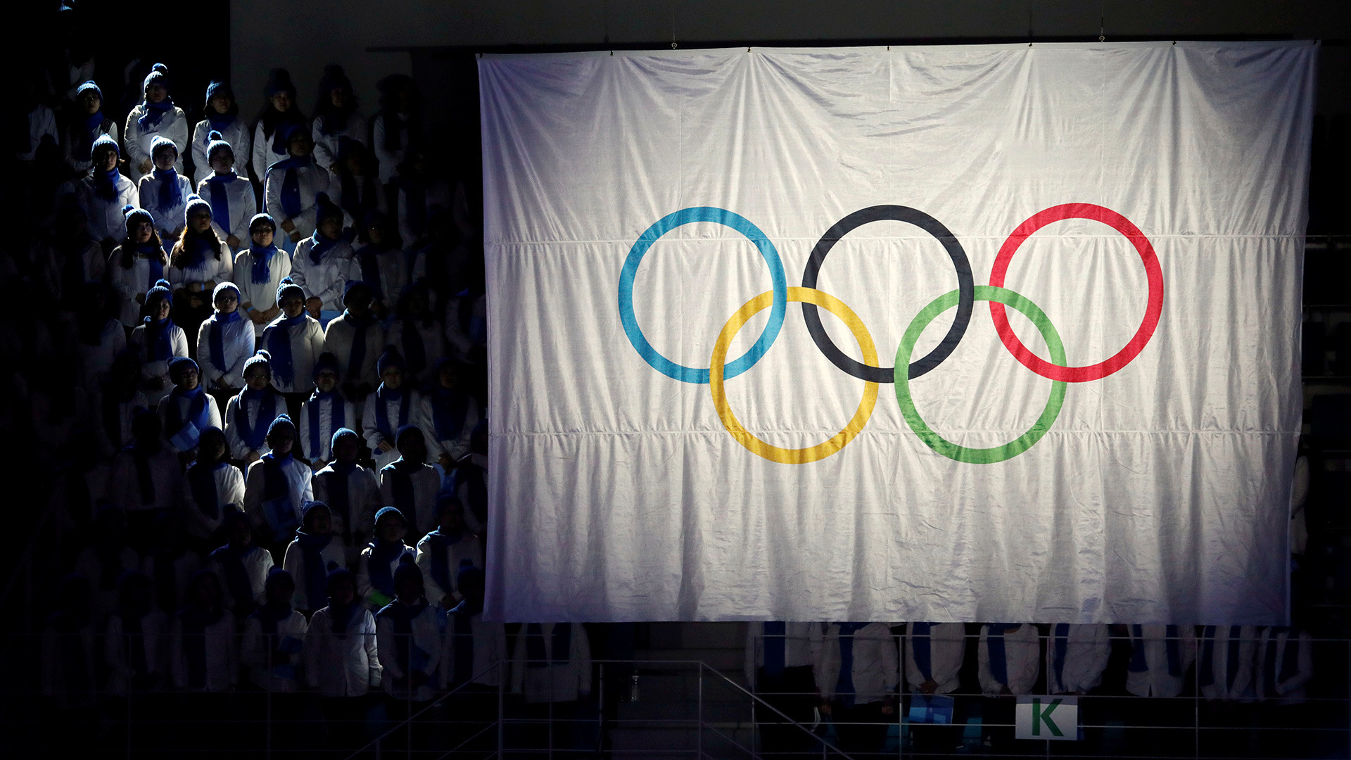 Neutral  Olympics flag