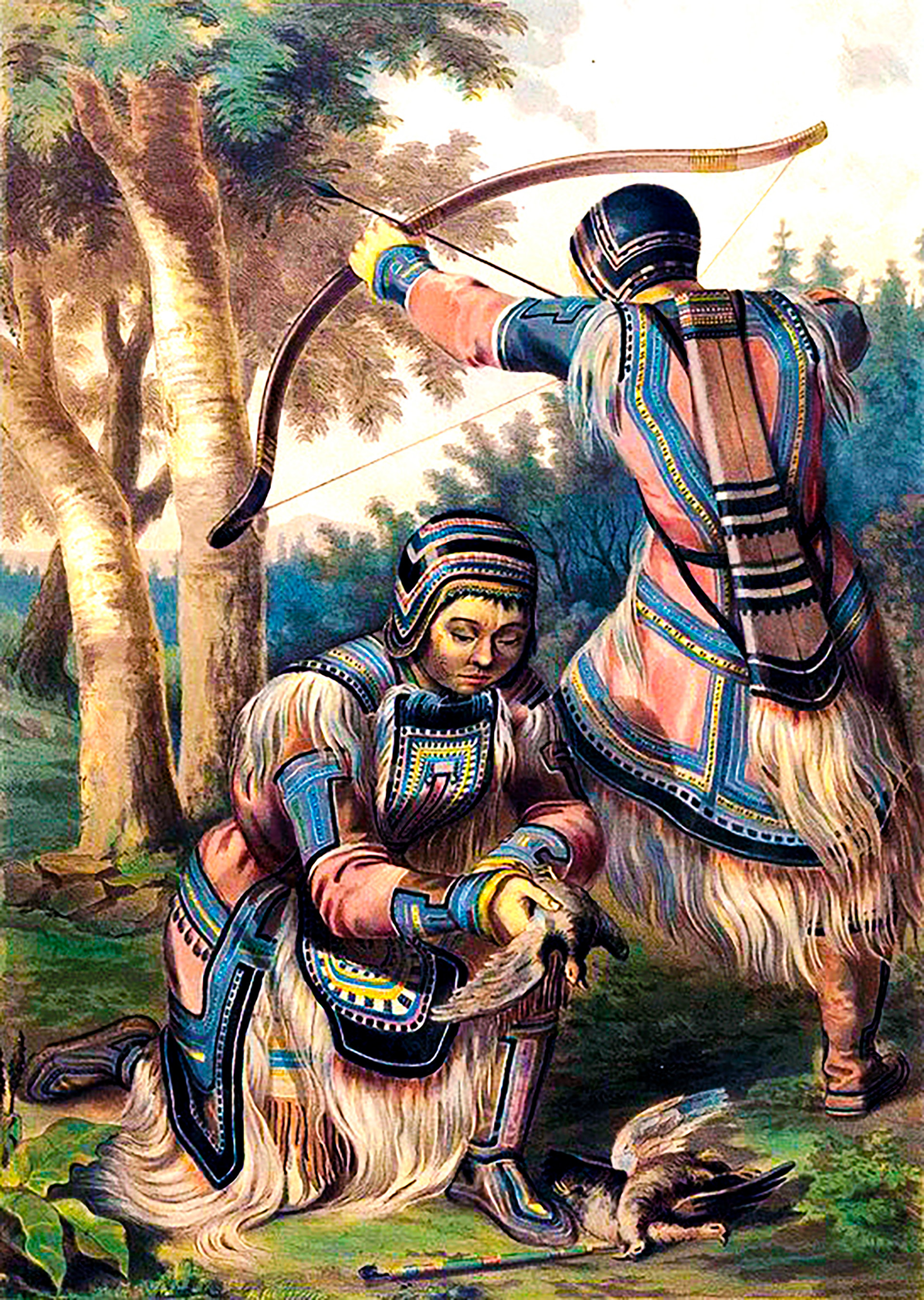 Evenki, antiguamente denominados tungús, son un pueblo indígena originario de la zona norte de Siberia en Rusia.