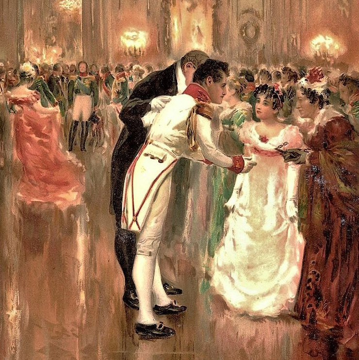 The meeting of Andrei and Natasha at the ball is one of the central scenes of War and Piece.