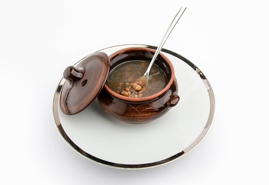 Soup with lentils