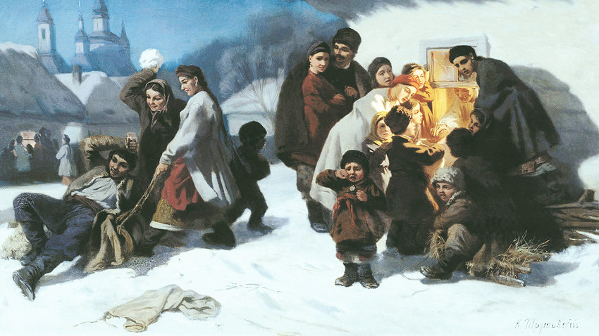 Константин Трутовски: „Коледовање у Малорусији” (1864)