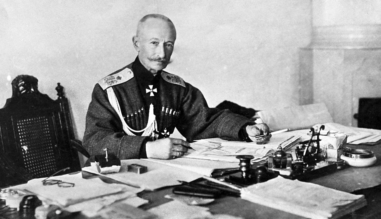 Генерал Алексей Брусилов. 
