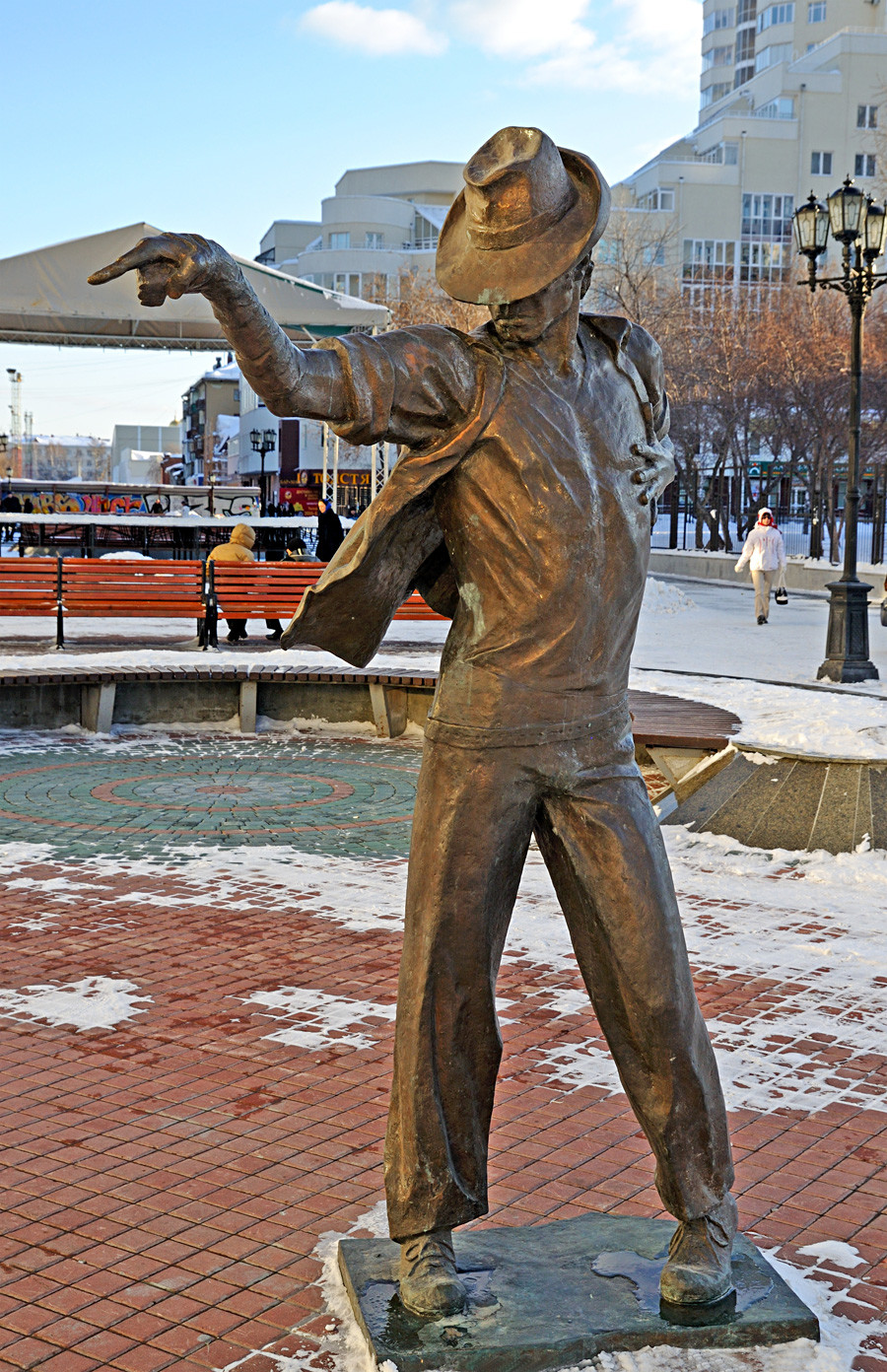 マイケル・ジャクソン の像