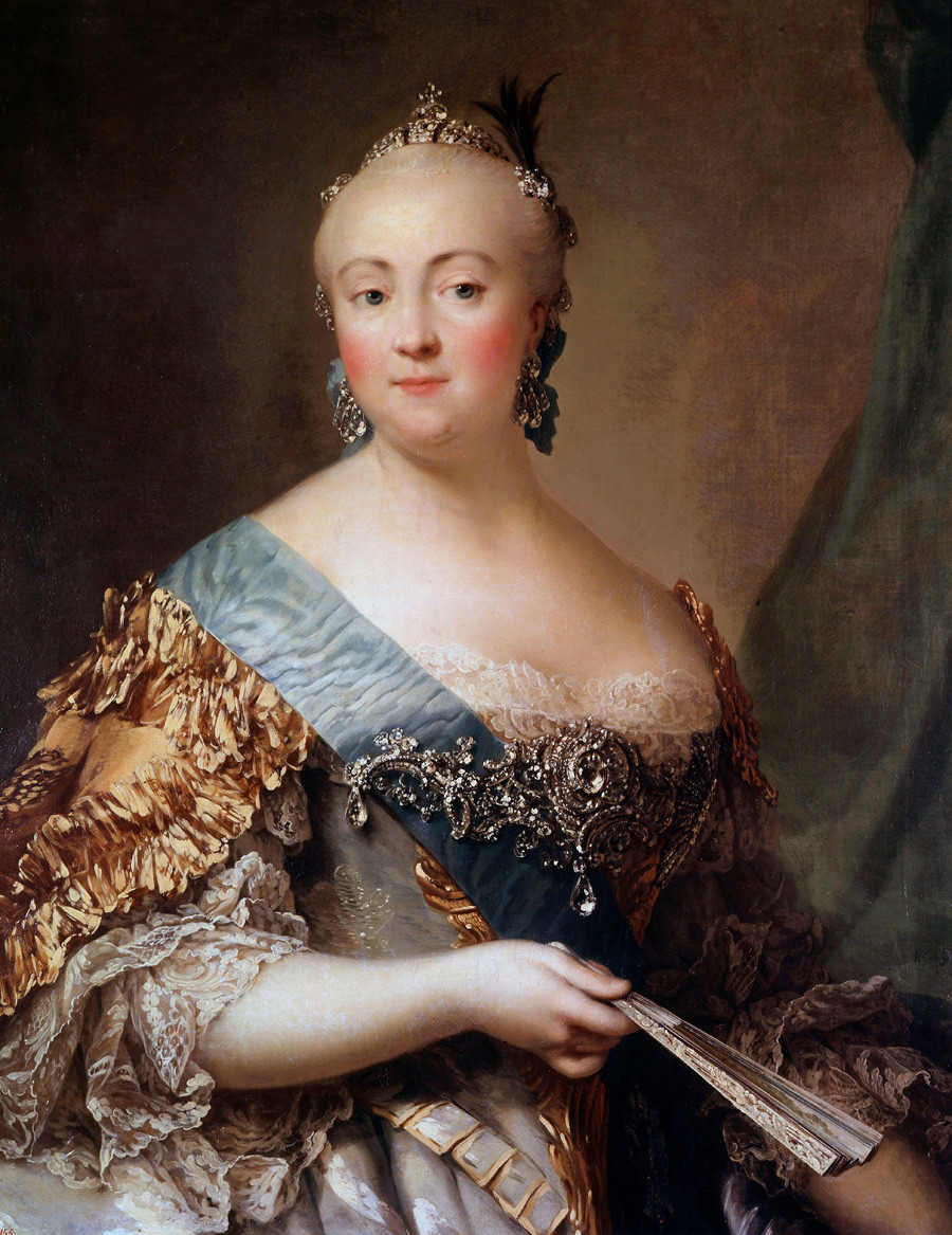 Portret Elizabete Petrovne (1709.-1762.), kćeri Petra I. Aleksandar Roslin, 18. stoljeće, Ermitaž, Sankt-Peterburg.