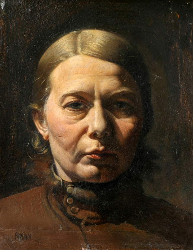 Autoportrait à la lumière du jour, 1924