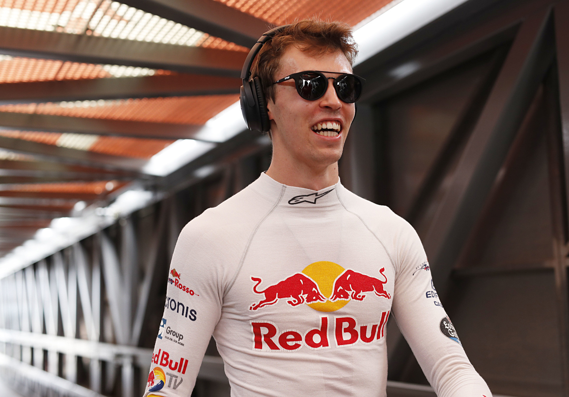 Daniil Kvyat, Sirotkin's predecessor in Formula One who used to drive for Red Bull and Toro Rosso teams, May 2017.