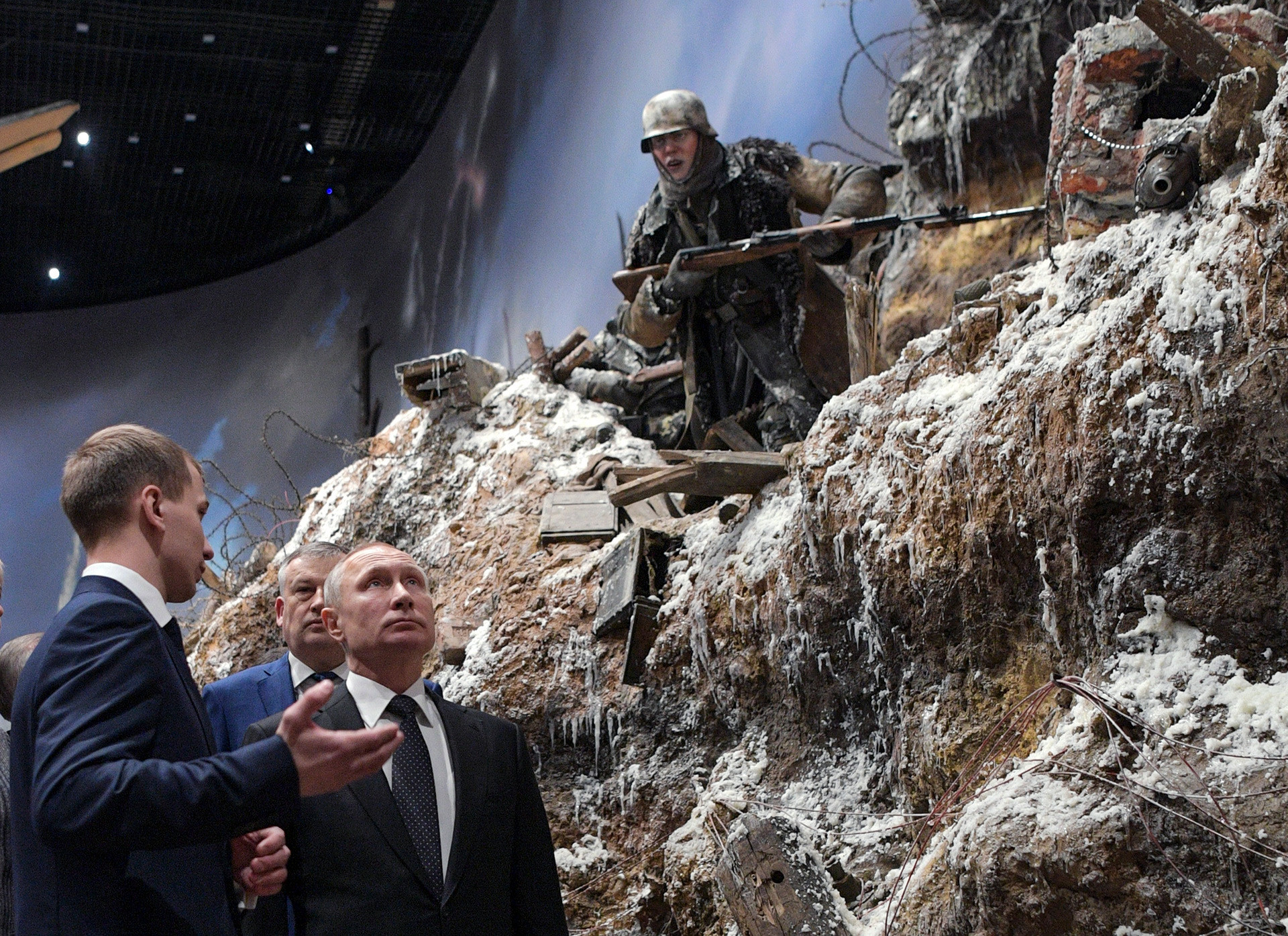 Vladimir Putin je predložio da se umjesto privremenih ekspozicija posvećenih borbama napravi stalna 3D panorama.