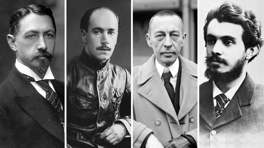 Estes quatro ilustres tiveram que deixar a Rússia para sempre há um século - mas houve centenas de milhares mais entre aqueles que amavam seu país mas precisaram fugir dos horrores da guerra civil. 