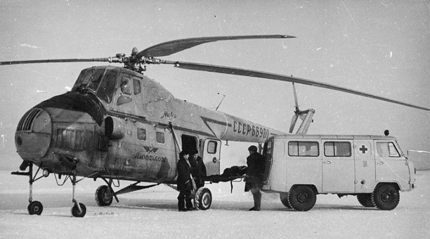UAZ-450 na skrajnem Severu.