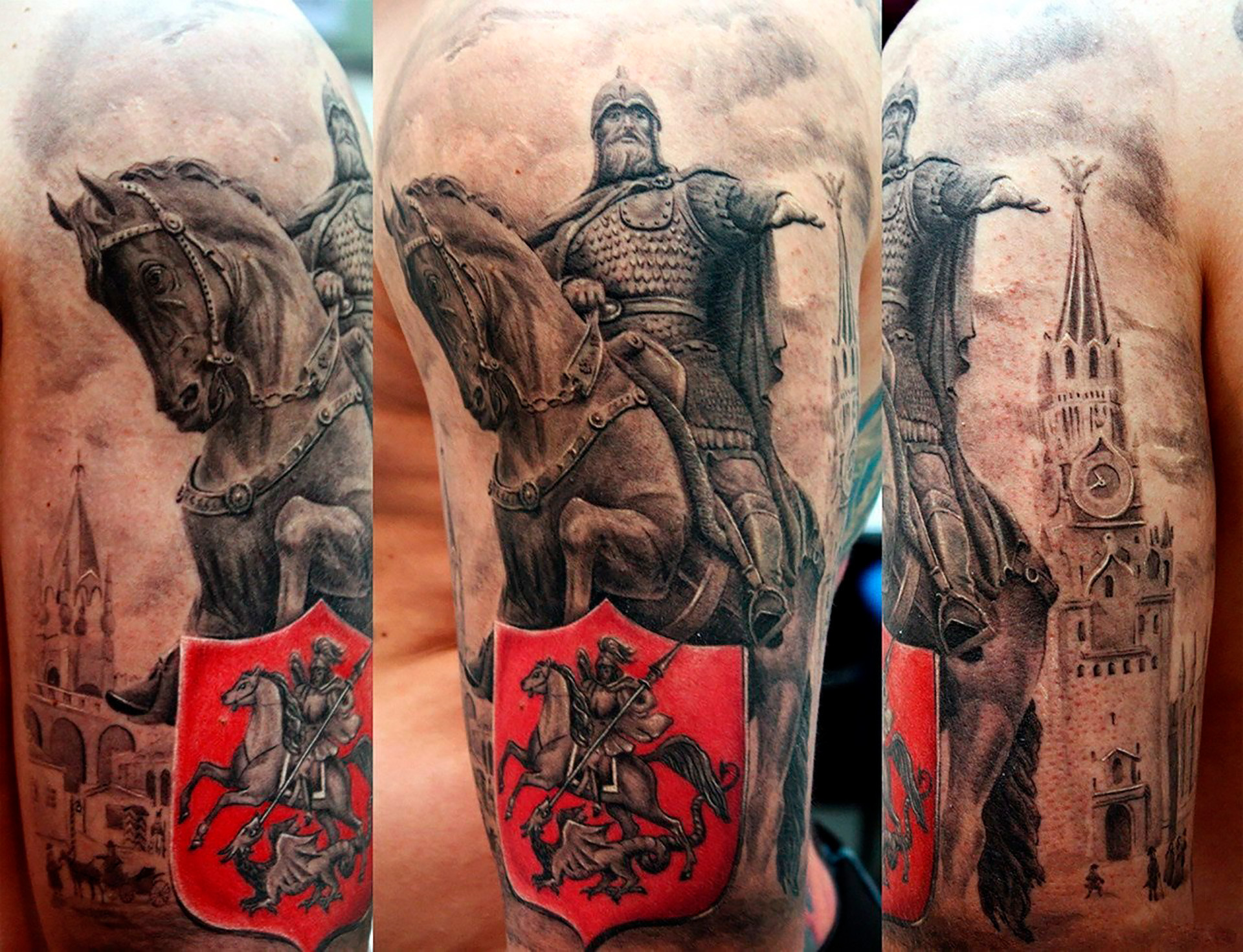 Avoir sa patrie dans la peau: des tatouages aux couleurs de la Russie ...