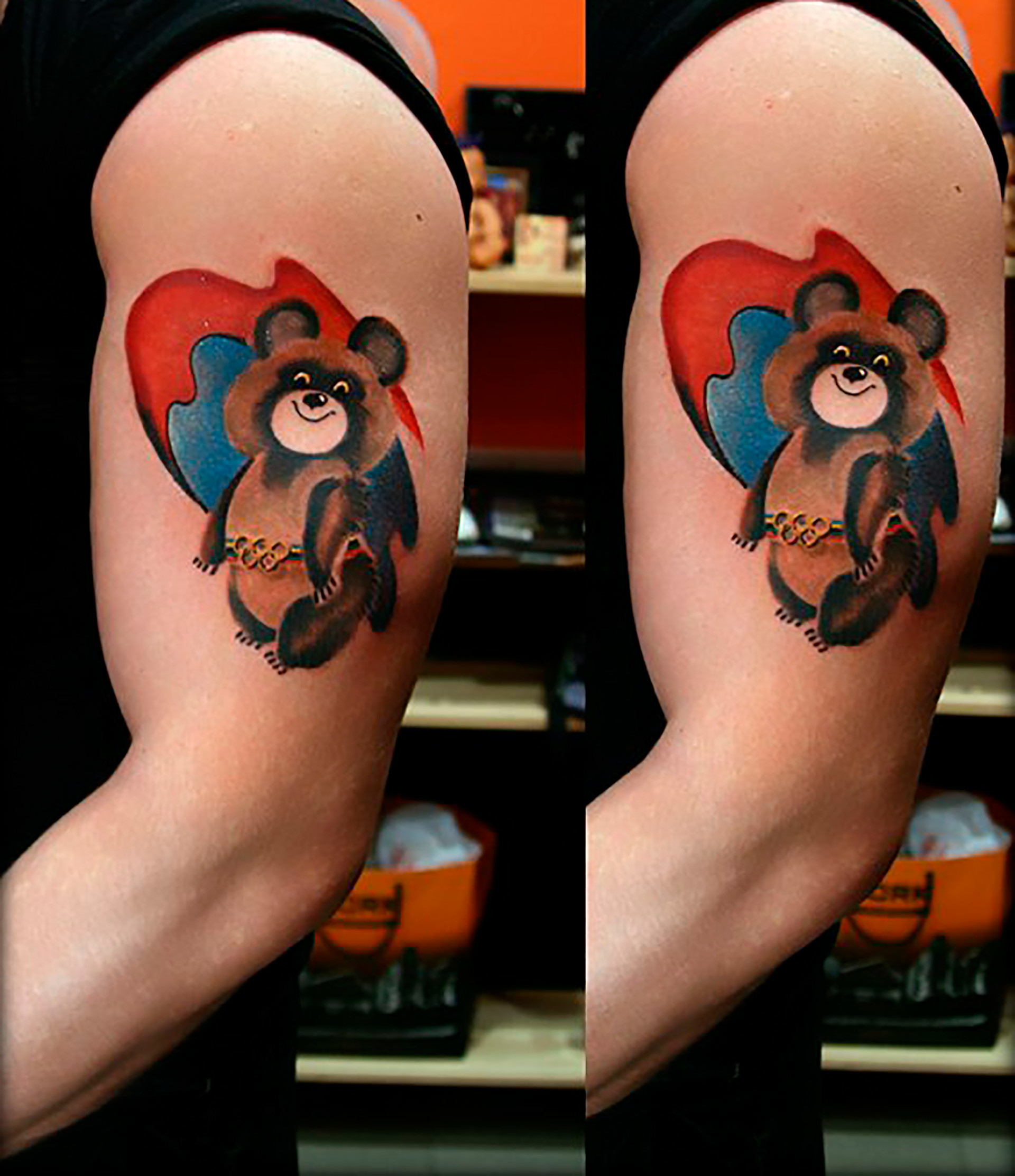 Avoir sa patrie dans la peau: des tatouages aux couleurs de la Russie ...