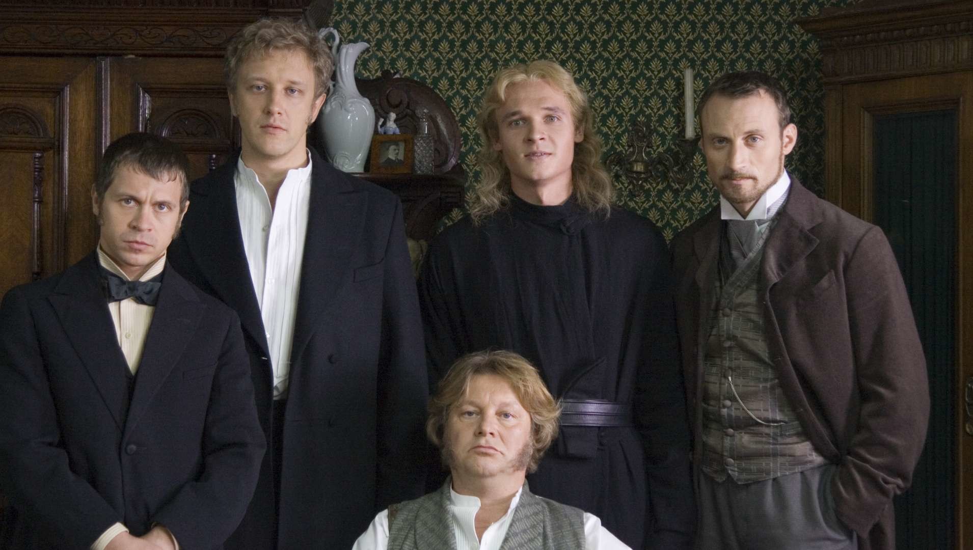A screenshot from the movie “The Brothers Karamazov,” 2008