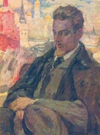 Leonid Pasternak: Porträt von Rainer Maria Rilke, gemalt 1928, zwei Jahre nach dessen Tod