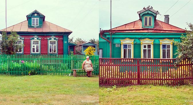 Tipična ruska podeželska hišica