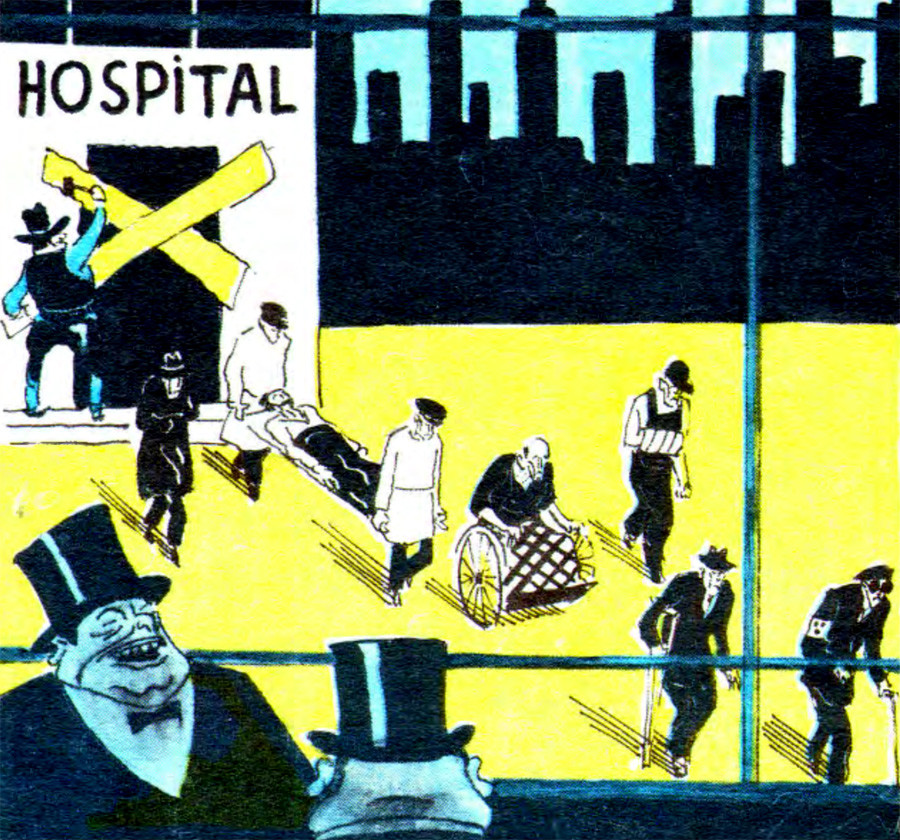 Hospital. “We have started the invigoration of our economy.”
