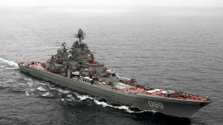 Maior Navio De Guerra Do Mundo Ser Equipado Com M Sseis Kalibr Russia Beyond Br