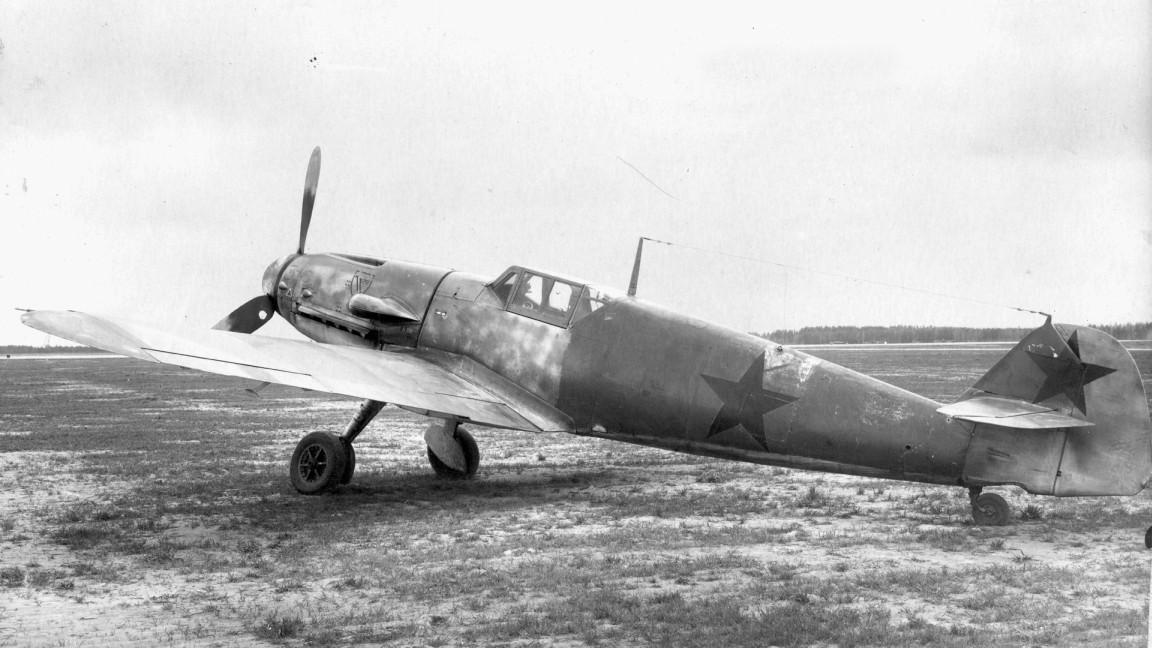 Трофејни Месершмит Bf 109.