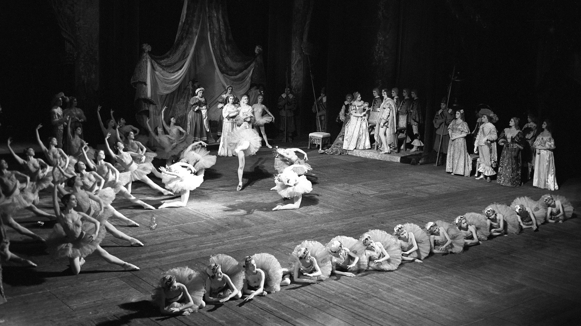 The Kirov State Opera and Ballet Theater. The Sleeping Beauty ballet to Tchaikovsky's music, staged by Petipa. 