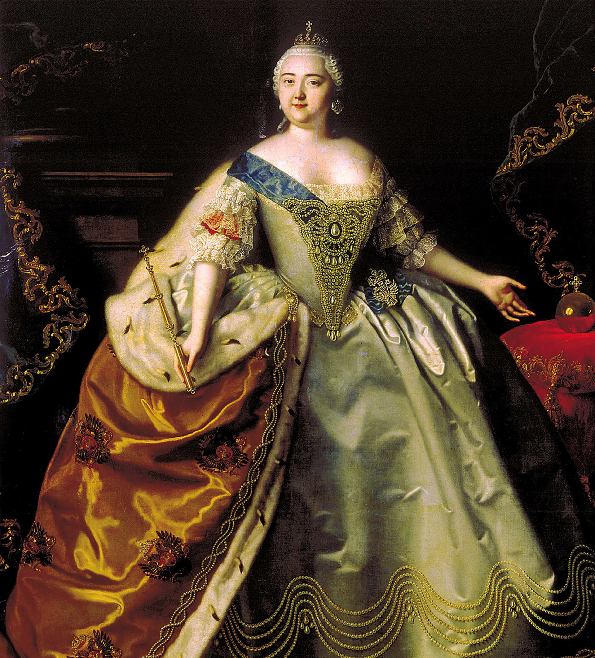 Potret Permaisuri Elizaveta I.