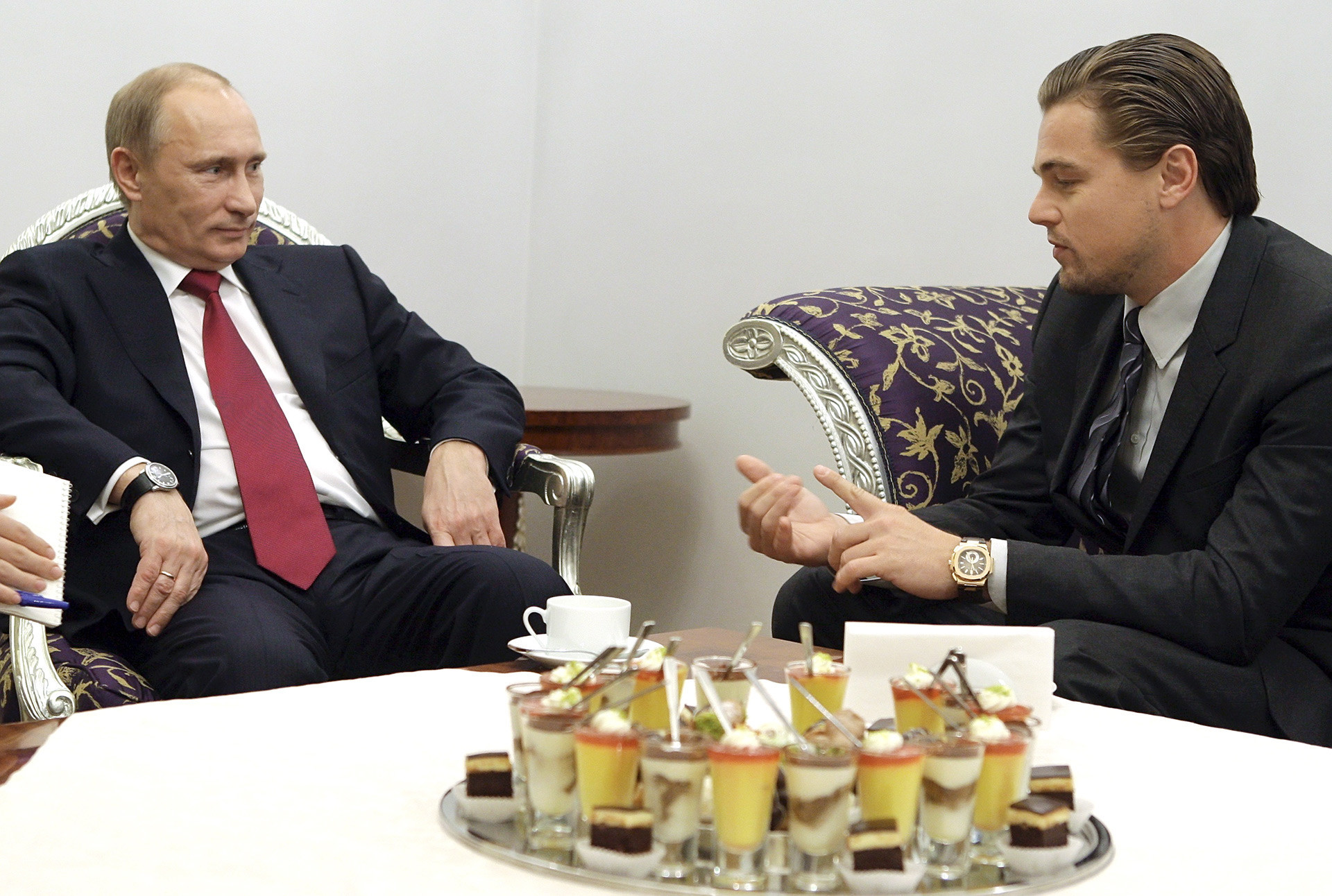 Segundo DiCaprio, interpretar Putin nas telonas seria “muito, muito interessante”