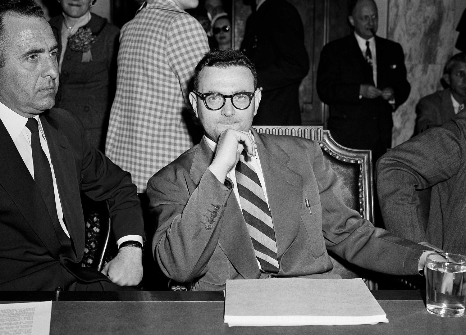 David Greenglass, convicted atomic spy, who testified against his sister Ethel Rosenberg and her husband Julius.