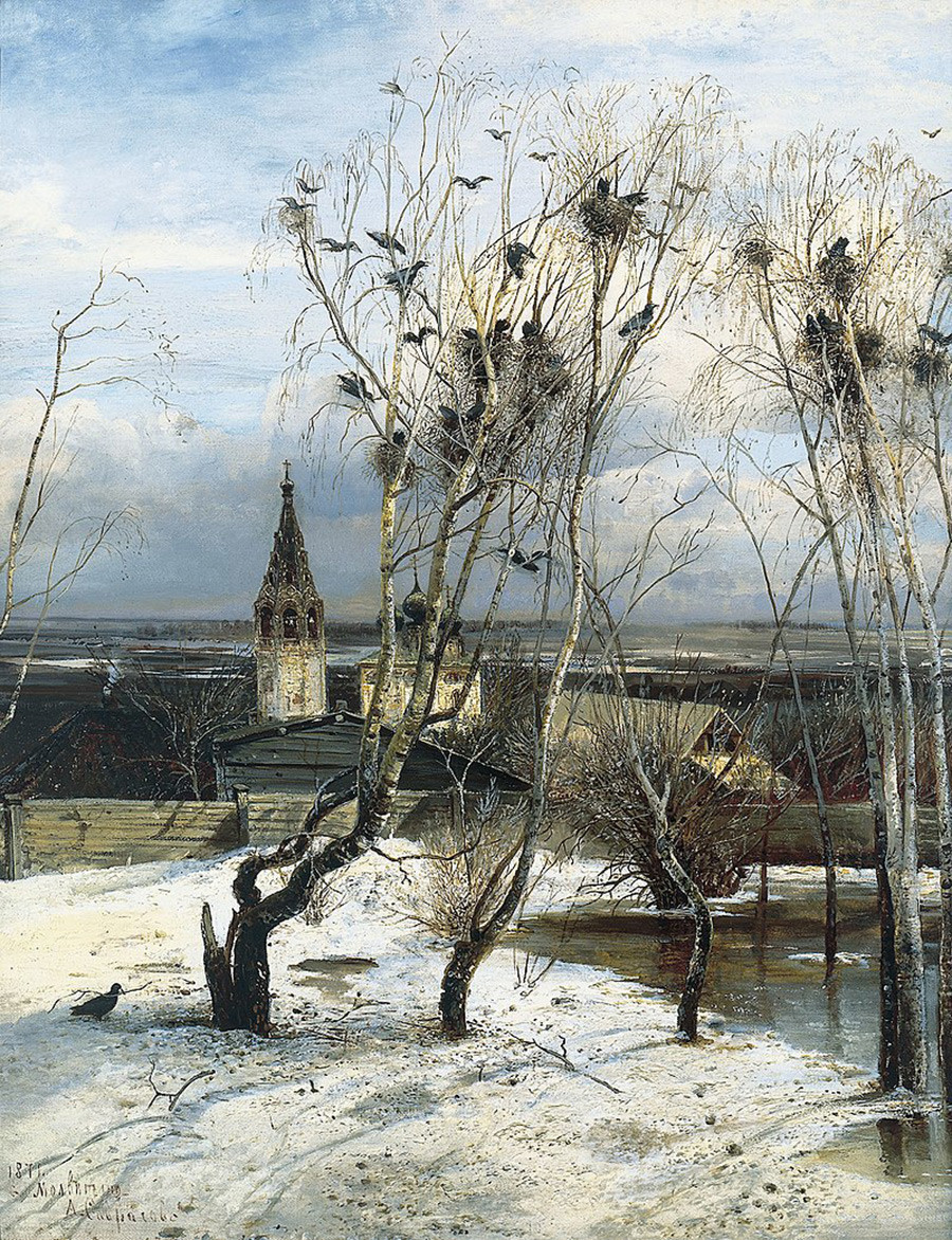 Vrane so nazaj, 1871, Aleksej Savrasov