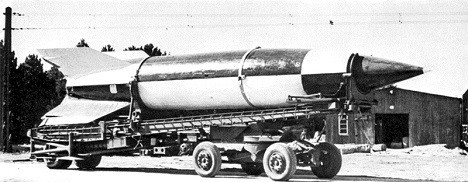 Njemačka balistička raketa V-2.