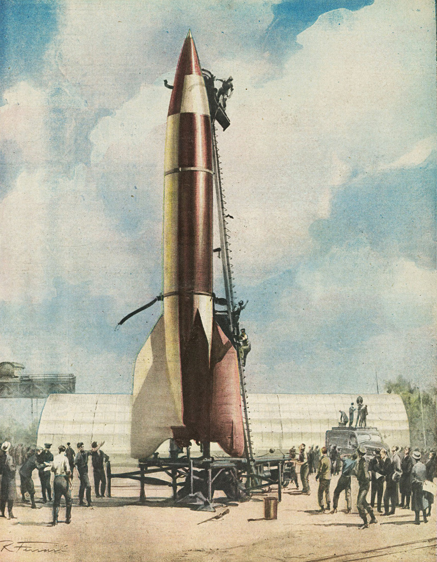 Il missile balistico V-2
