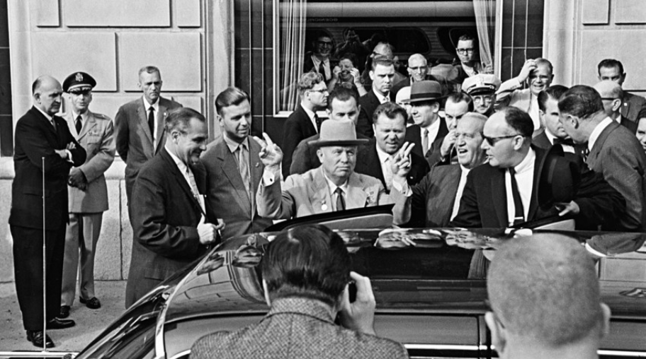 Uradni obisk sovjetske vlade v ZDA. New York, september 1959.
