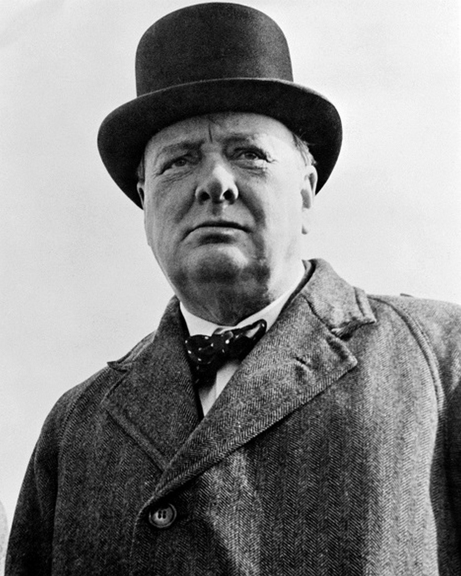Винстон Черчил  во 1942 година. 