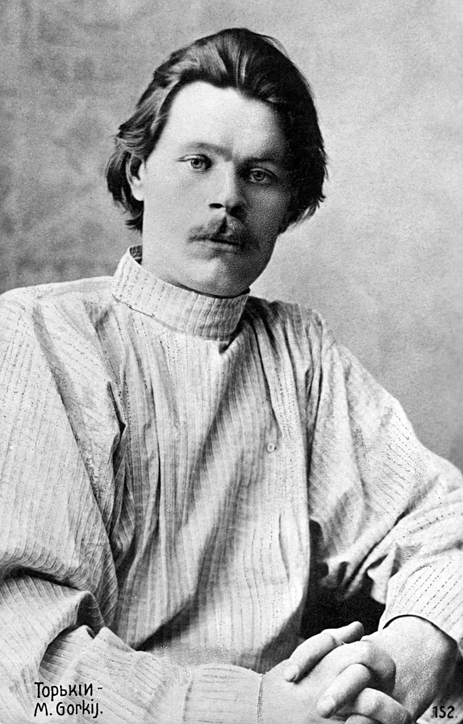 Maxim Gorki im Jahr 1907