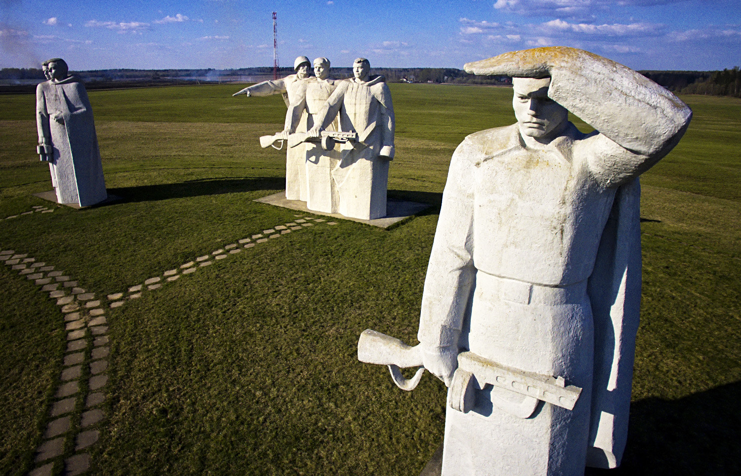 Spomenik Panfilovljevim vojnicima u Volokolamskom rajonu.