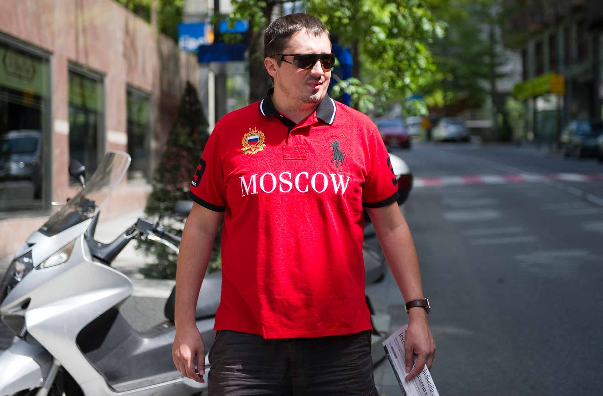 Aleksandr Shprygin, presidente dell'associazione nazionale russa dei tifosi di calcio
