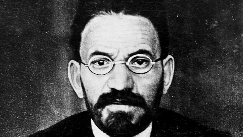 Menachem Mendel Beilis (1874 - 1934), who became a living symbol of the Anti-Semitism in the Russian Empire after being held arrested for two years and tried for a crime he didn't commit.