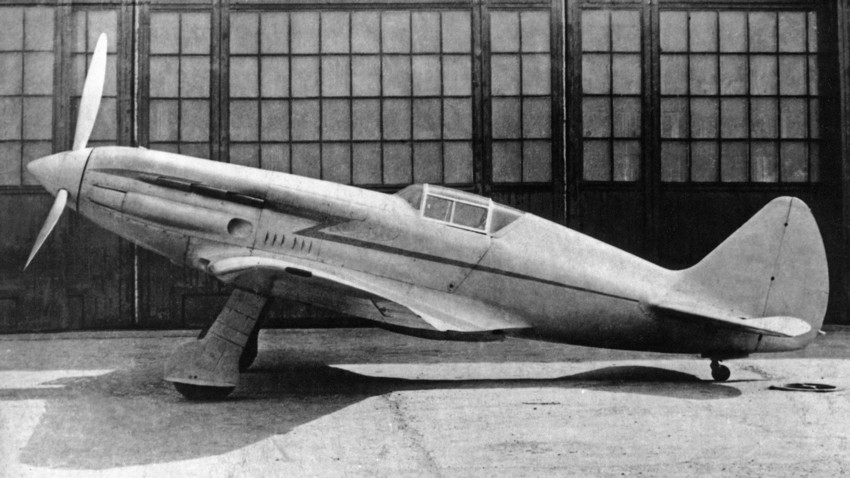 Primer prototipo de I-200 (MiG-1), primavera de 1940.
