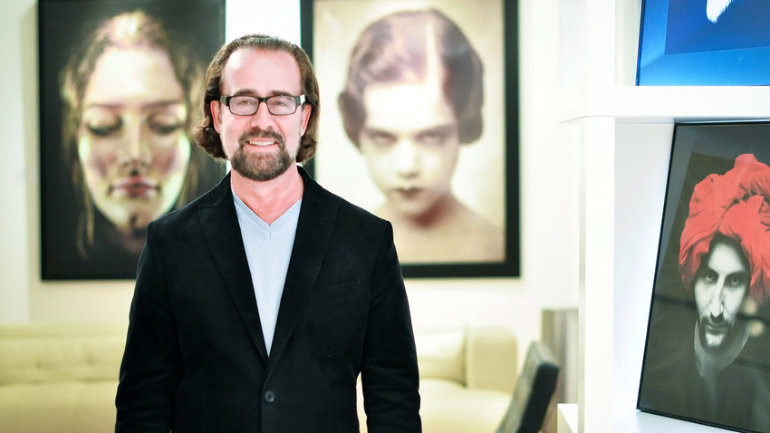 Alexandre Gertsman is now a commercially successful art dealer, but the decision to move to the U.S. was made out of desperation.