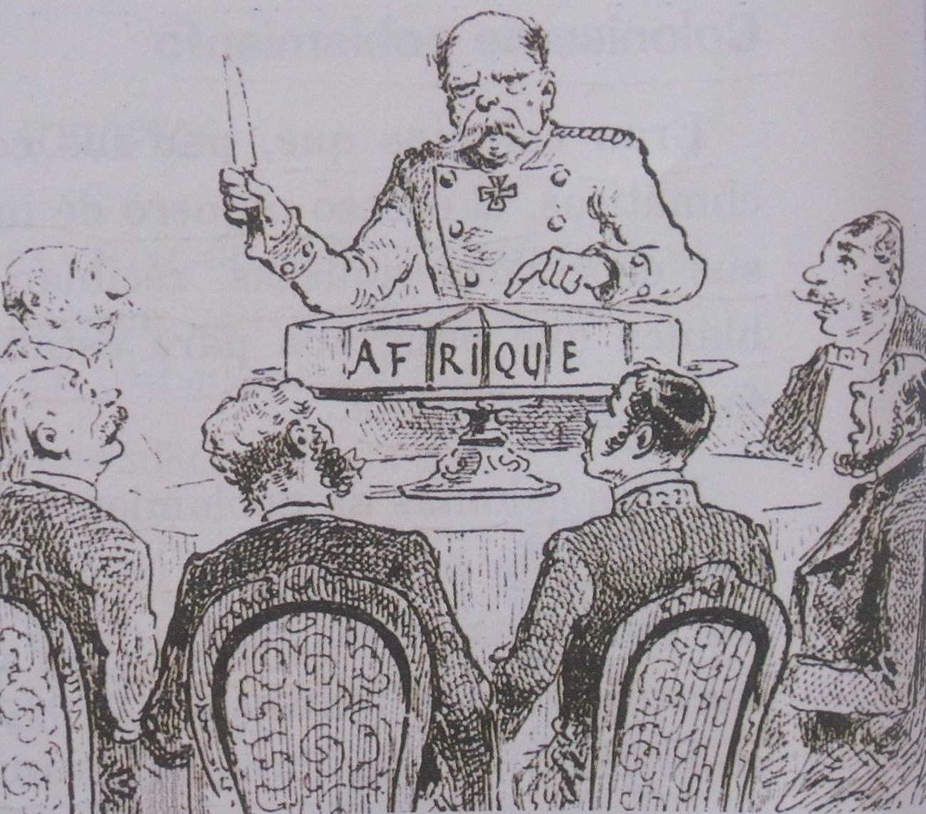 Карикатури от Берлинската конференция 1885 / CC BY-SA 4.0-3.0-2.5-2.0-1.0