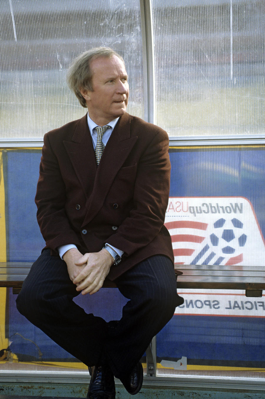 1994: der damalige Cheftrainer der russischen Nationalelf Pawel Sadyrin