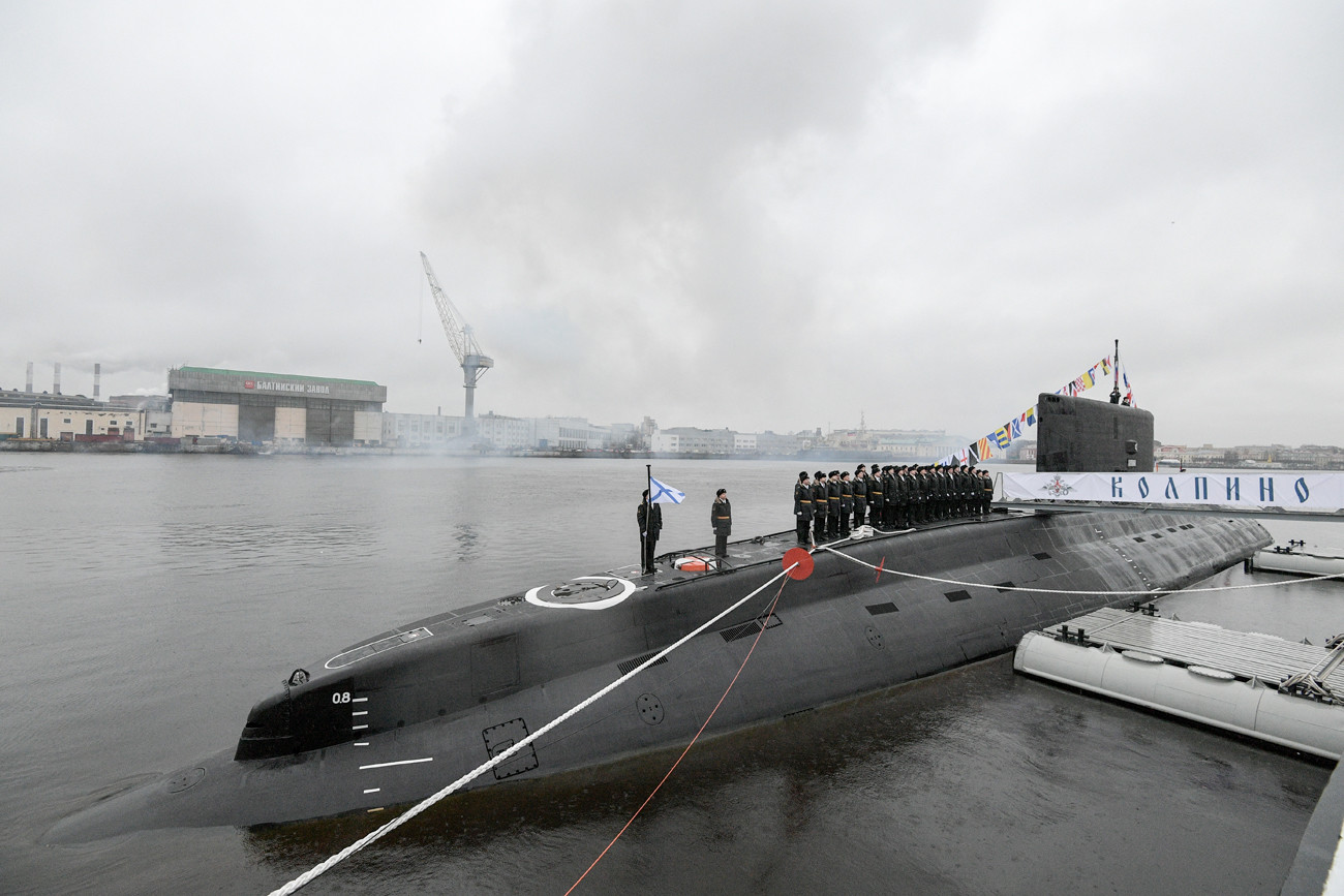Submarino diésel-eléctrico ‘Kólpino’.