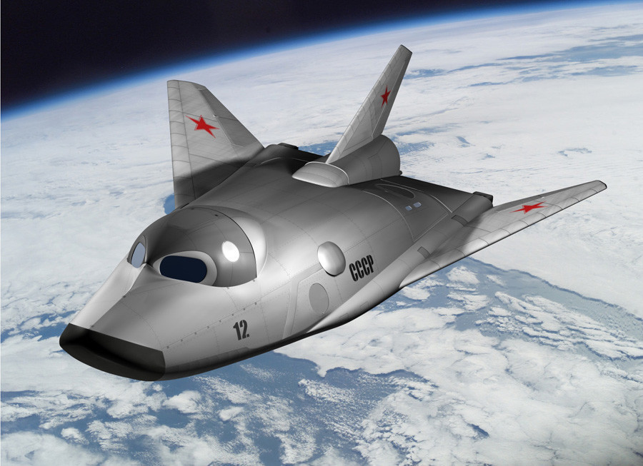 Protótipo de avião espacial MiG 105-11 