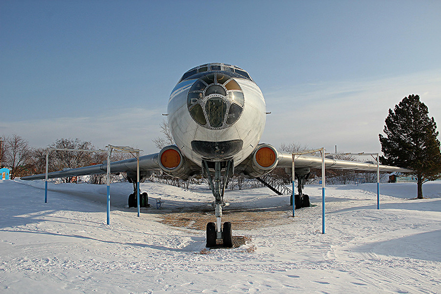 Tu-104A in Berdsk, 2017