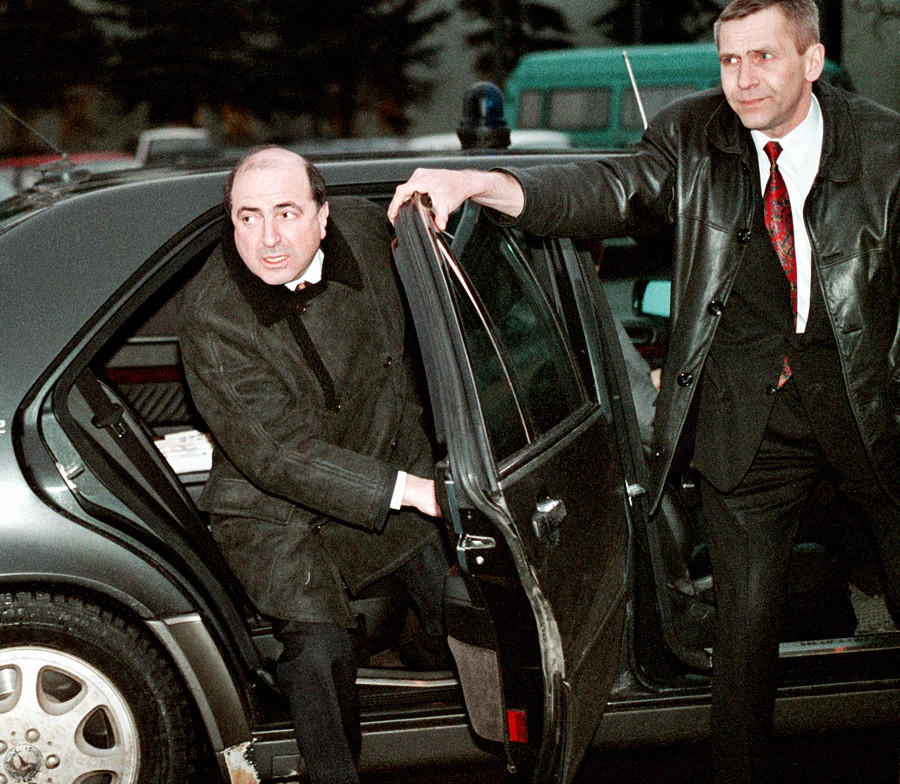 Boris Berezovsky (1946 - 2013), an influential figure in Russian business and politics back in the 1990s. 