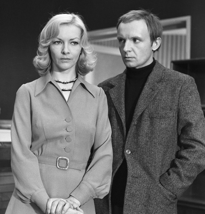 Andrej Mjagkov in Barbara Brilska v filmu Ironija usode.