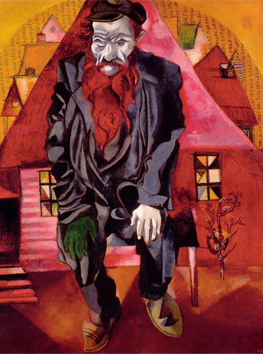 Der rote Jude, 1915 ( Staatliches Russisches Museum, Sankt Petersburg)