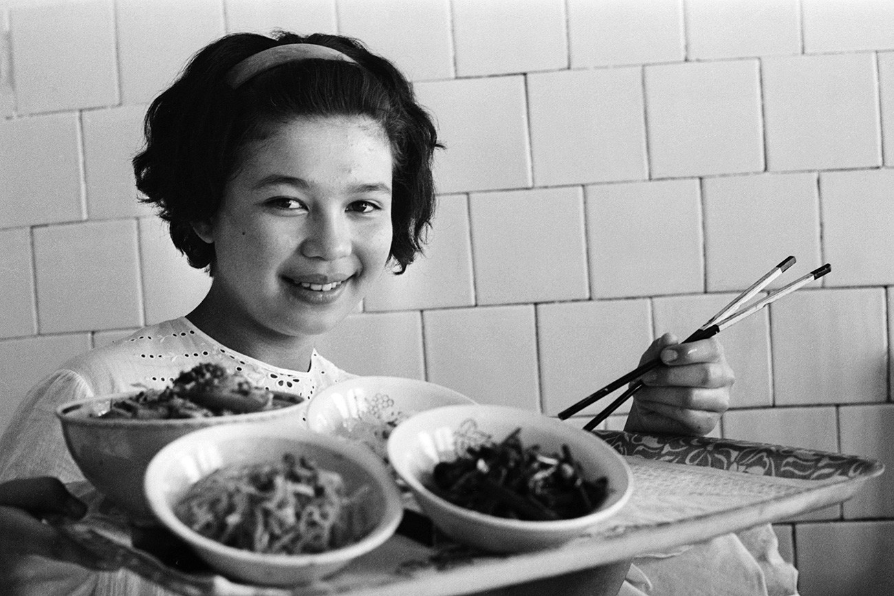 Orang Korea di Asia Tengah berhasil melestarikan tradisi kuliner mereka.