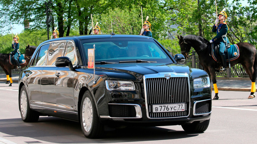 Mobil kepresidenan terbaru Putin.