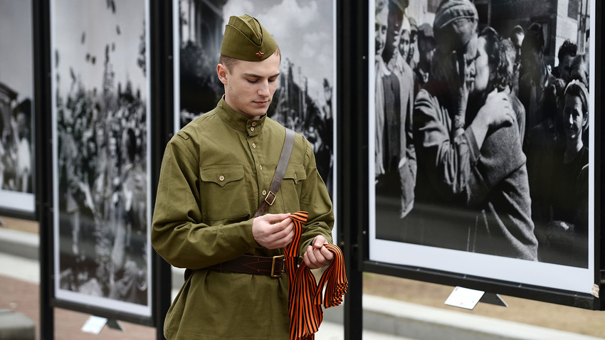 Every year on the eve of the Victory Day, May 9, millions of St. George’s ribbons are distributed in Russia and also in other countries